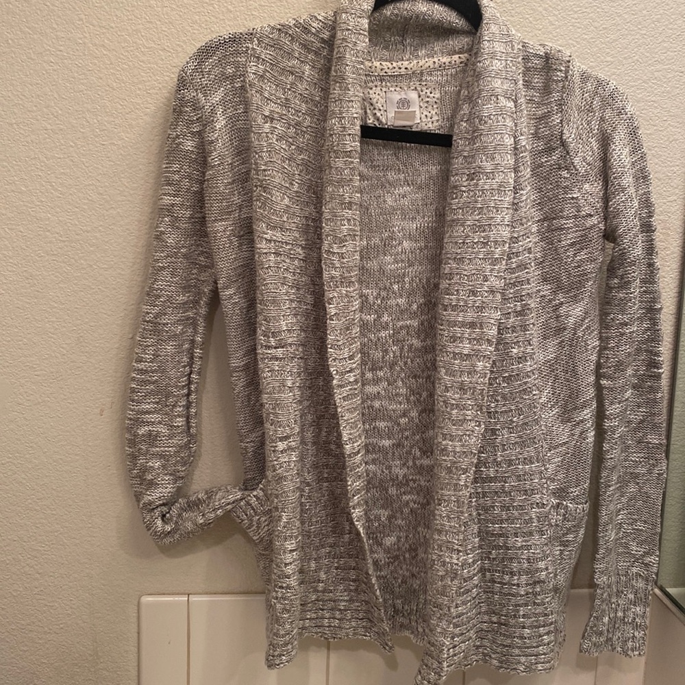 Grey Element XS knit cardigan